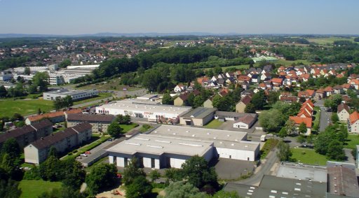 Luftbild Uferstraße Schötmar